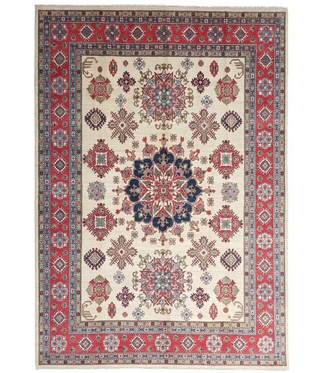 374x280 cm Kazak Rug Fine Hand knotted  Wool Oriental Carpet