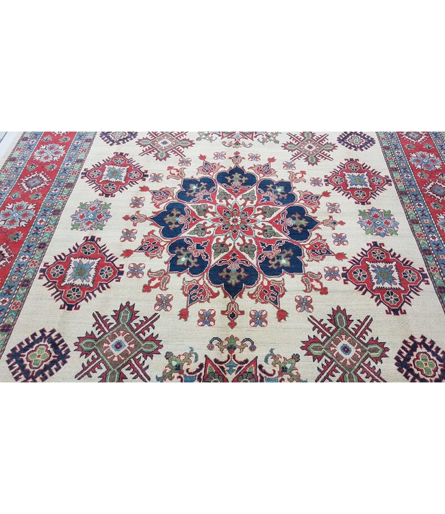 374x280 cm Kazak Rug Fine Hand knotted  Wool Oriental Carpet