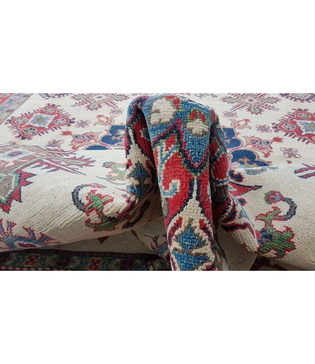 374x280 cm Kazak Rug Fine Hand knotted  Wool Oriental Carpet