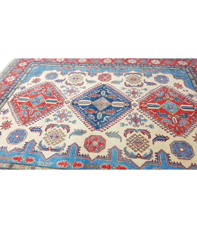 360x278 cm Kazak Rug Fine Hand knotted  Wool Oriental Carpet