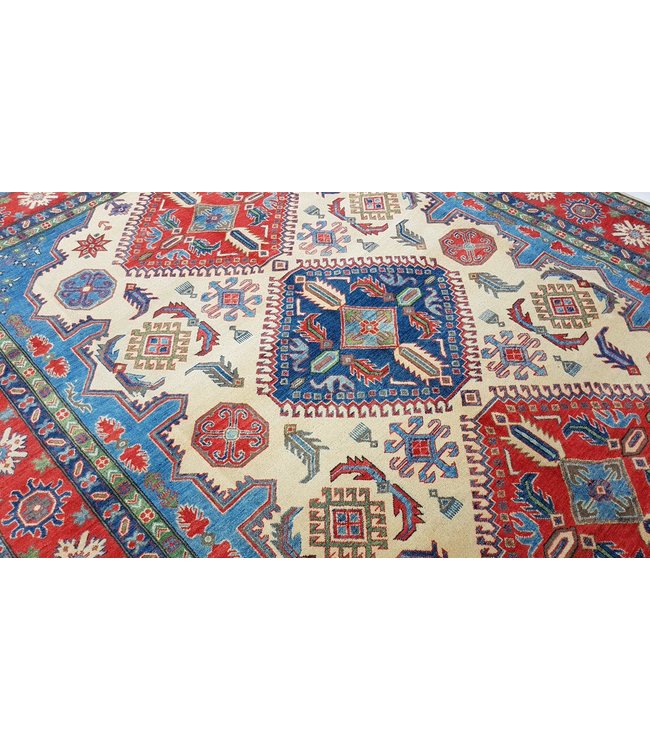 360x278 cm Kazak Rug Fine Hand knotted  Wool Oriental Carpet