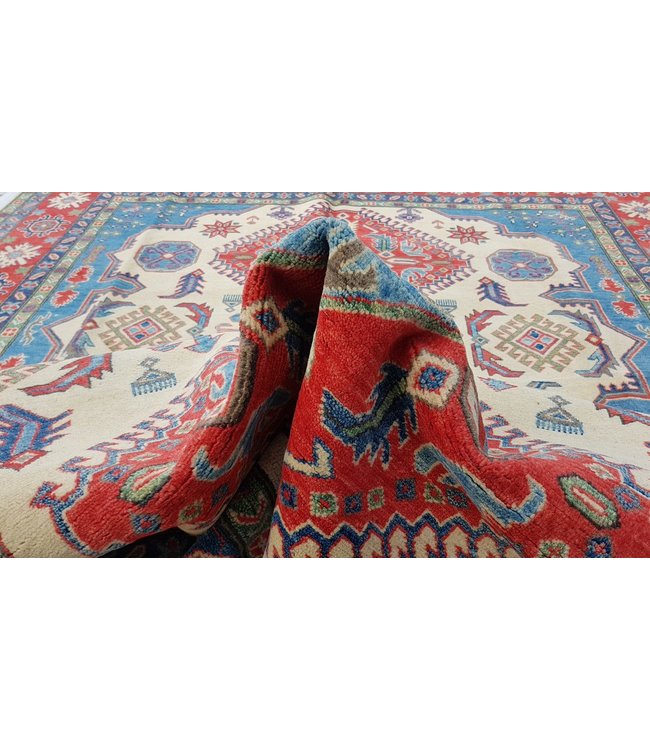 360x278 cm Kazak Rug Fine Hand knotted  Wool Oriental Carpet