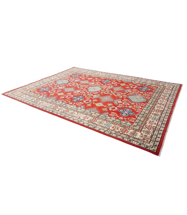 362x274 cm Kazak Rug Fine Hand knotted  Wool Oriental Carpet