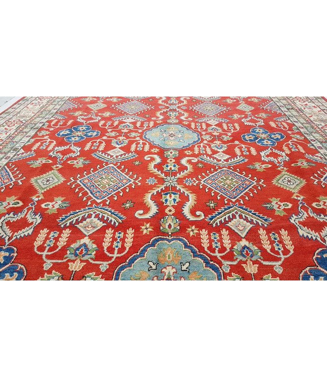 362x274 cm kazak tapijt fijn  Handgeknoopt wol