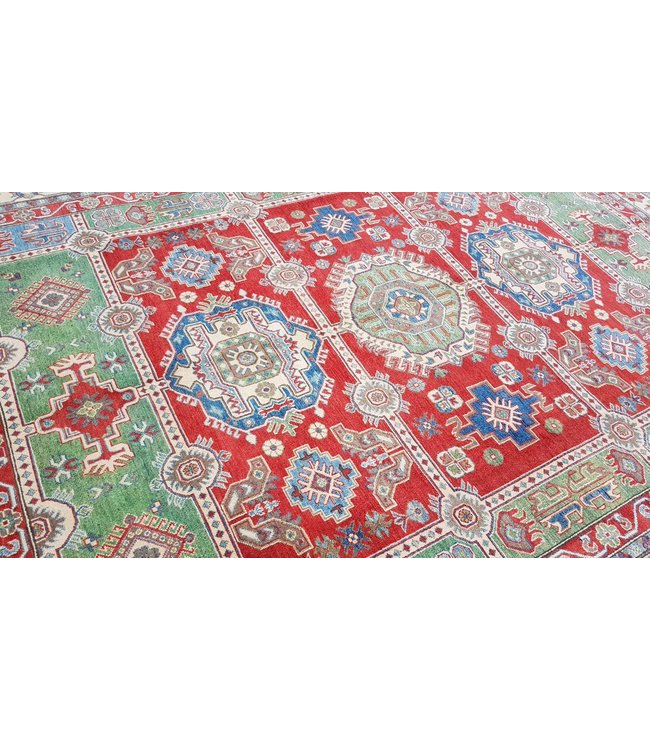 363x281cm kazak Teppich fine handgeknüpft wolle