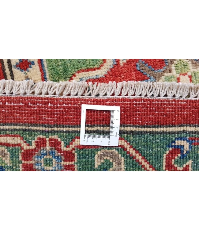 363x281 cm Kazak Rug Fine Hand knotted  Wool Oriental Carpet