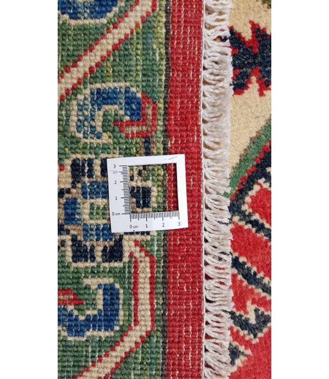 353x281 cm Kazak Rug Fine Hand knotted  Wool Oriental Carpet