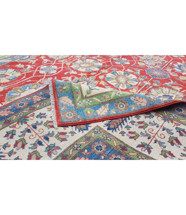 353x277cm kazak Teppich fine handgeknüpft wolle