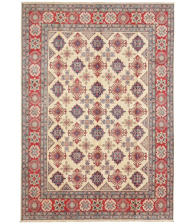 361x273 cm Kazak Rug Fine Hand knotted  Wool Oriental Carpet