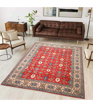 363x265 cm kazak tapijt fijn  Handgeknoopt wol