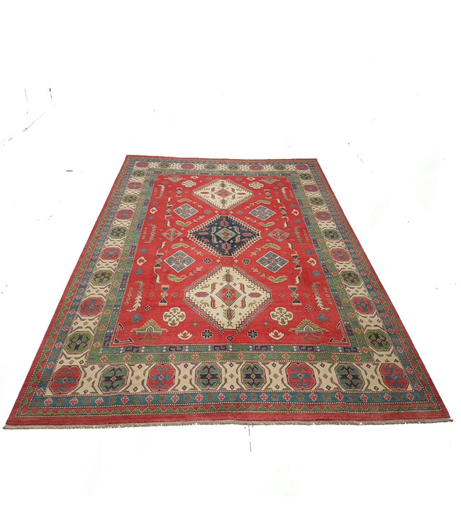 354x281 cm kazak Teppich fine handgeknüpft wolle