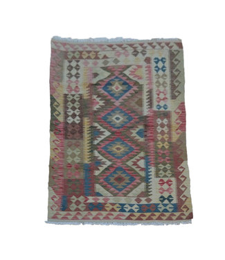 (6'3 x 3'1) Feet kelim rug 192 x 096 cm