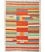 264x167cm Handmade Afghan modern Kilim Area Rug Wool Carpet