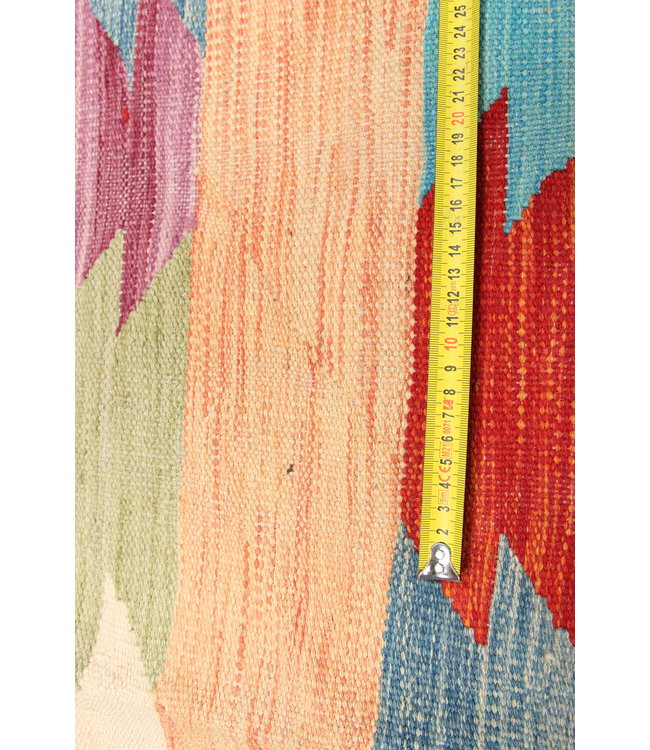 191x149 cm Handmade Afghan modern Kilim Area Rug Wool Carpet