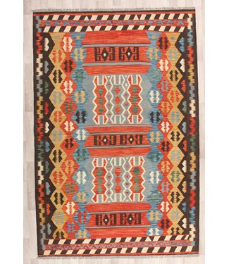 303x202 cm Handmade Afghan traditional Kilim Area Rug Wool Carpet 303x202 cm Handmade Afghan traditional Kilim Area Rug Wool Carpet