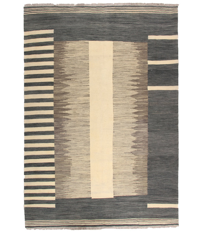 296x206 cm Handmade Afghan traditional Kilim Area Rug Wool Carpet