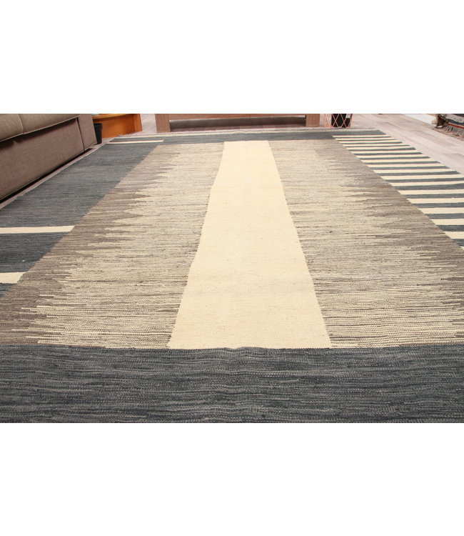 296x206 cm Handmade Afghan traditional Kilim Area Rug Wool Carpet