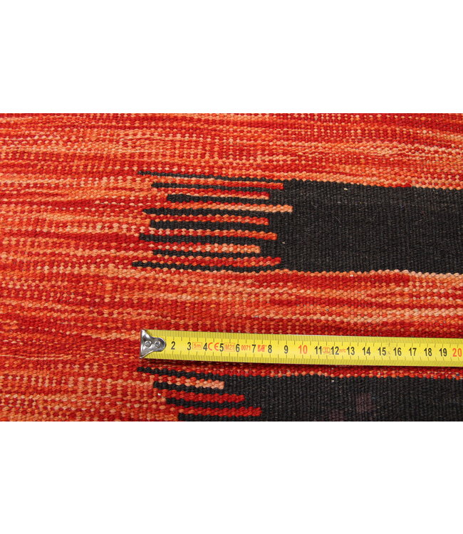 241x173 cm Handgemacht modern Wolle Kelim Teppich