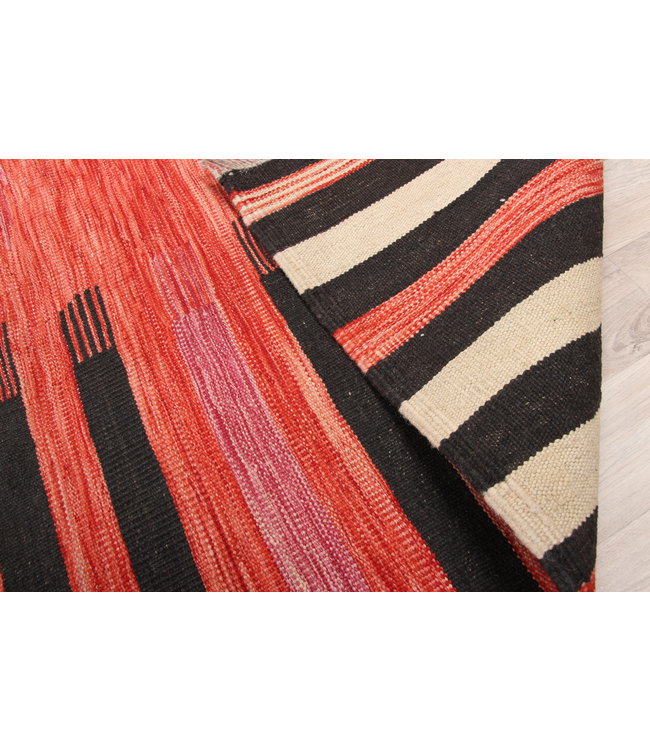 295x212 Handgeweven modern Kelim Tapijt Wol