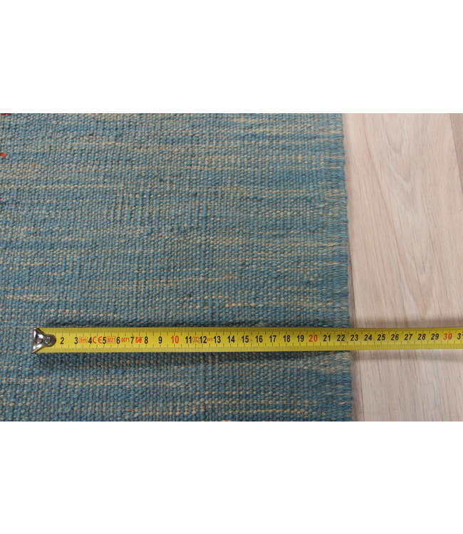 300x196 cm Handmade Afghan modern Kilim Area Rug Wool Carpet