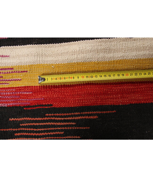 303x205cm Handgemacht modern Wolle Kelim Teppich