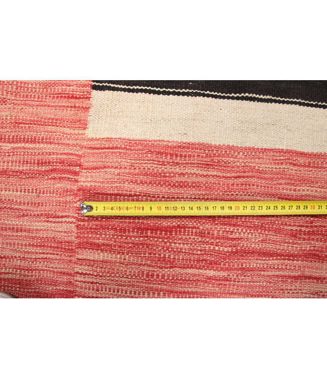 319x202 cm Handgemacht modern Wolle Kelim Teppich