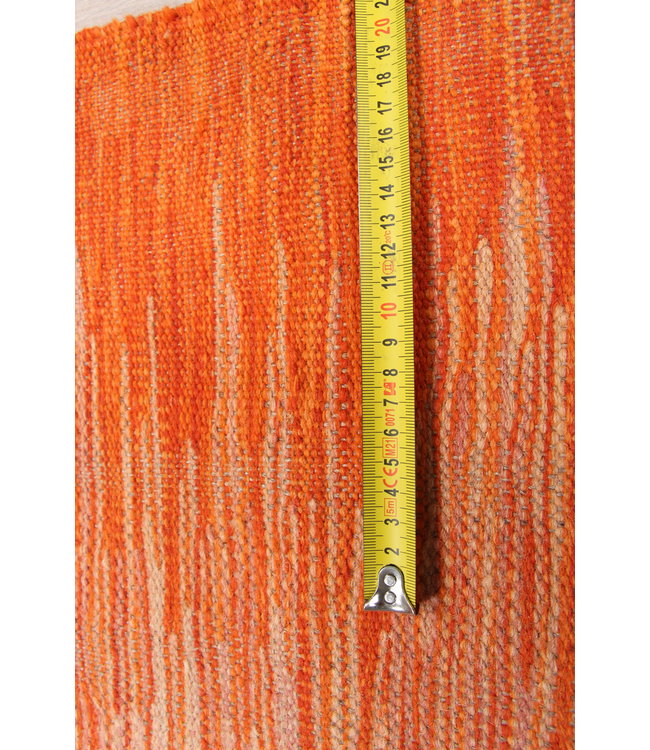 220x126cm  Handgeweven modern Kelim Tapijt Wol