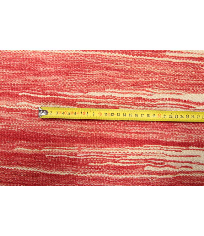 262x182cm  Handgeweven modern Kelim Tapijt Wol