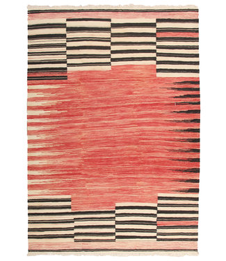 262x182cm Handgemacht modern Wolle Kelim Teppich