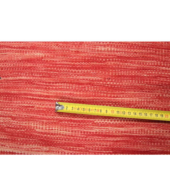 285x180cm  Handgeweven modern Kelim Tapijt Wol