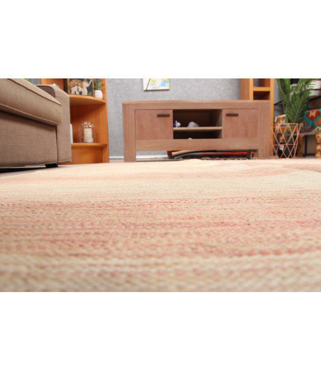 205x148cm Handmade Afghan modern Kilim Area Rug Wool Carpet