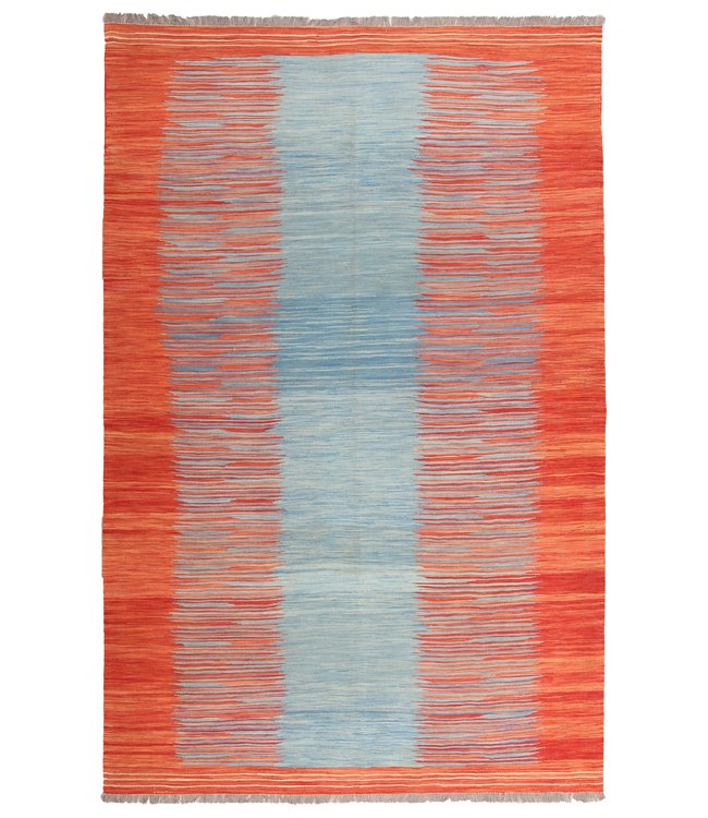 162x101cm Handmade Afghan modern Kilim Area Rug Wool Carpet