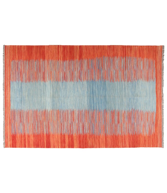 162x101cm Handmade Afghan modern Kilim Area Rug Wool Carpet