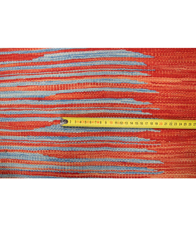 162x101cm  Handgeweven modern Kelim Tapijt Wol