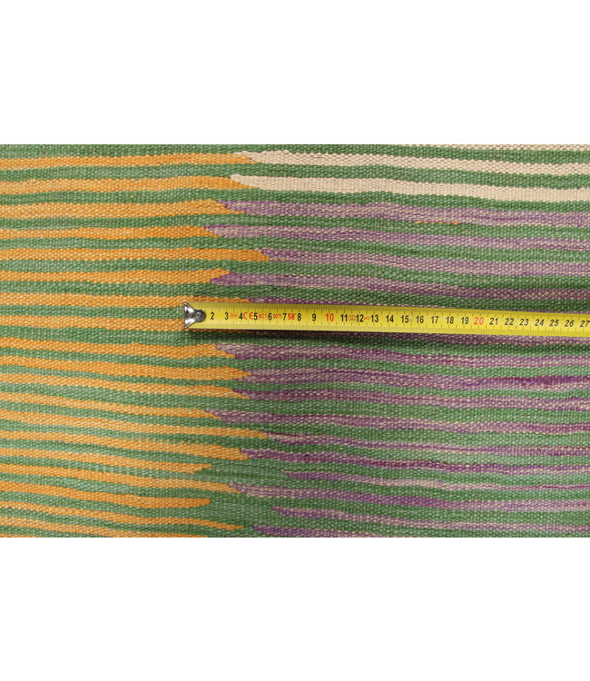 198x122cm Handmade Afghan modern Kilim Area Rug Wool Carpet