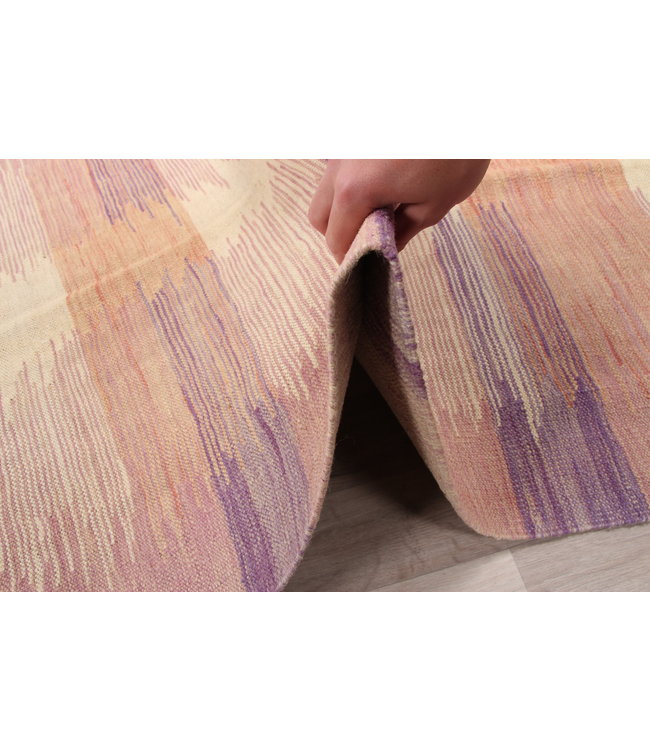 156x104cm Handmade Afghan modern Kilim Area Rug Wool Carpet