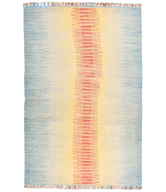 305x198cm Handgemacht modern Wolle Kelim Teppich