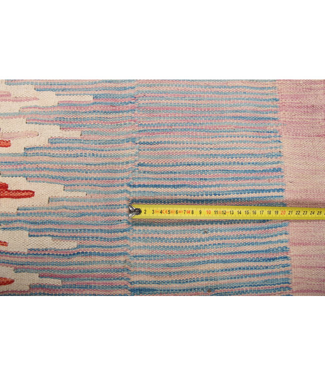 209x148cm Handgemacht modern Wolle Kelim Teppich