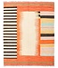 206x163cm Handgemacht modern Wolle Kelim Teppich