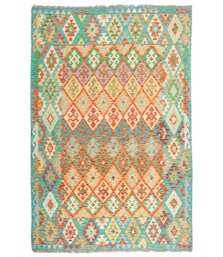 300x202cm Handgemacht Traditioneel Wolle Kelim Teppich