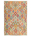 294x198cm Handgemacht Traditioneel Wolle Kelim Teppich
