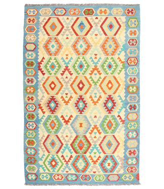 300x197cm Handgemacht Traditioneel Wolle Kelim Teppich
