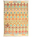 286x201cm  Handmade Afghan Traditioneel Kilim Area Rug Wool Carpet