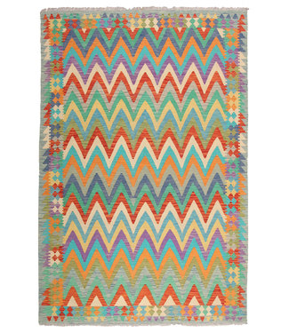 296x199cm Handgemacht Traditioneel Wolle Kelim Teppich 296x199cm Handgemacht Traditioneel Wolle Kelim Teppich