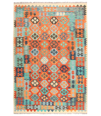 304x205cm  Handmade Afghan Traditioneel Kilim Area Rug Wool Carpet