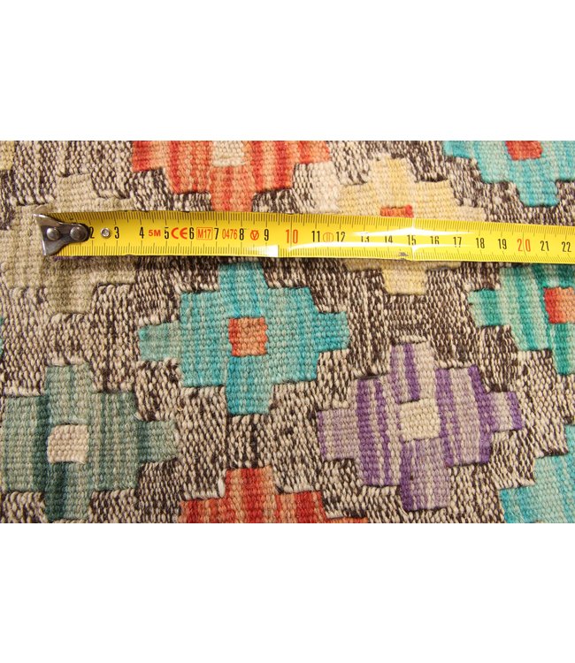 297x201 cm Handgeweven Traditioneel Kelim Tapijt Wol