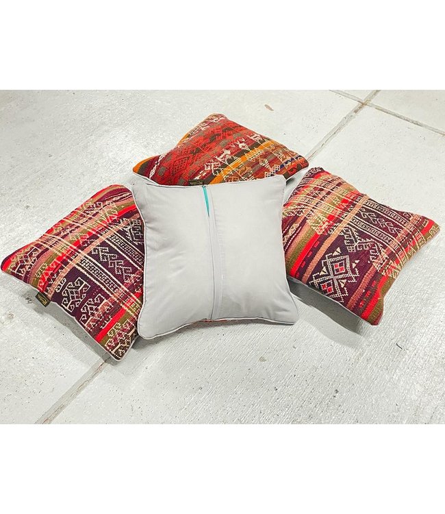 4x kilim cushions ca 45x45 cm with filling