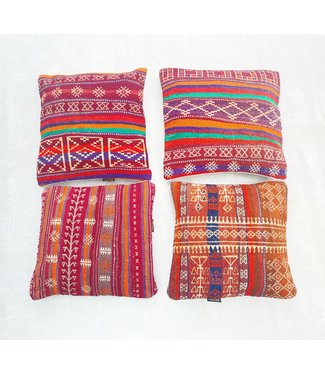 4x kilim cushions ca 45x45 cm with filling