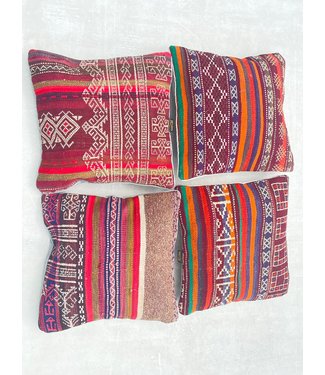 4x kilim cushions ca 45x45 cm with filling