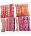 4x Sumak kelim kussens ca. 45x45 cm met vulling